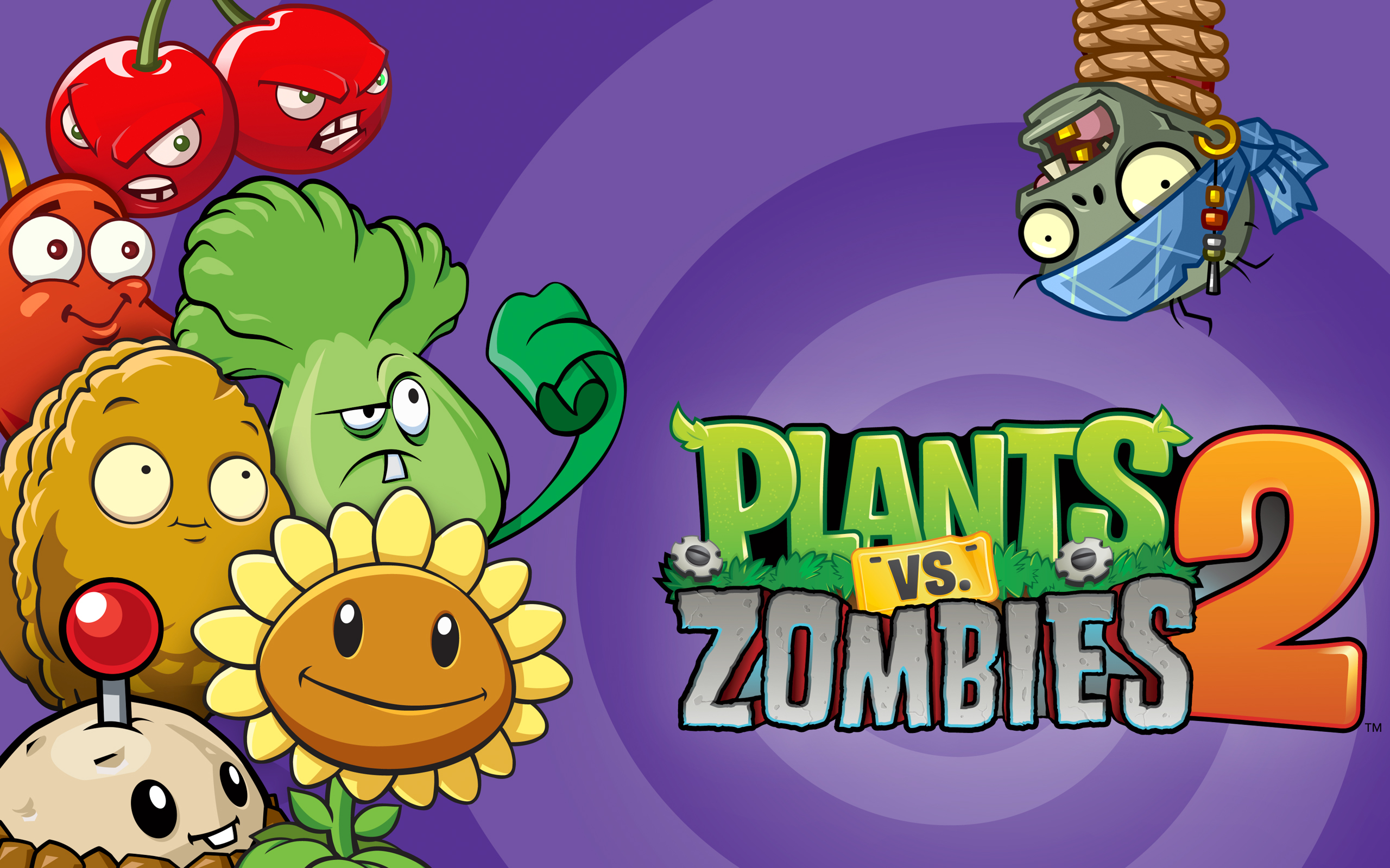 Plants vs zombies 2 online new zombies new plants new world фото 7
